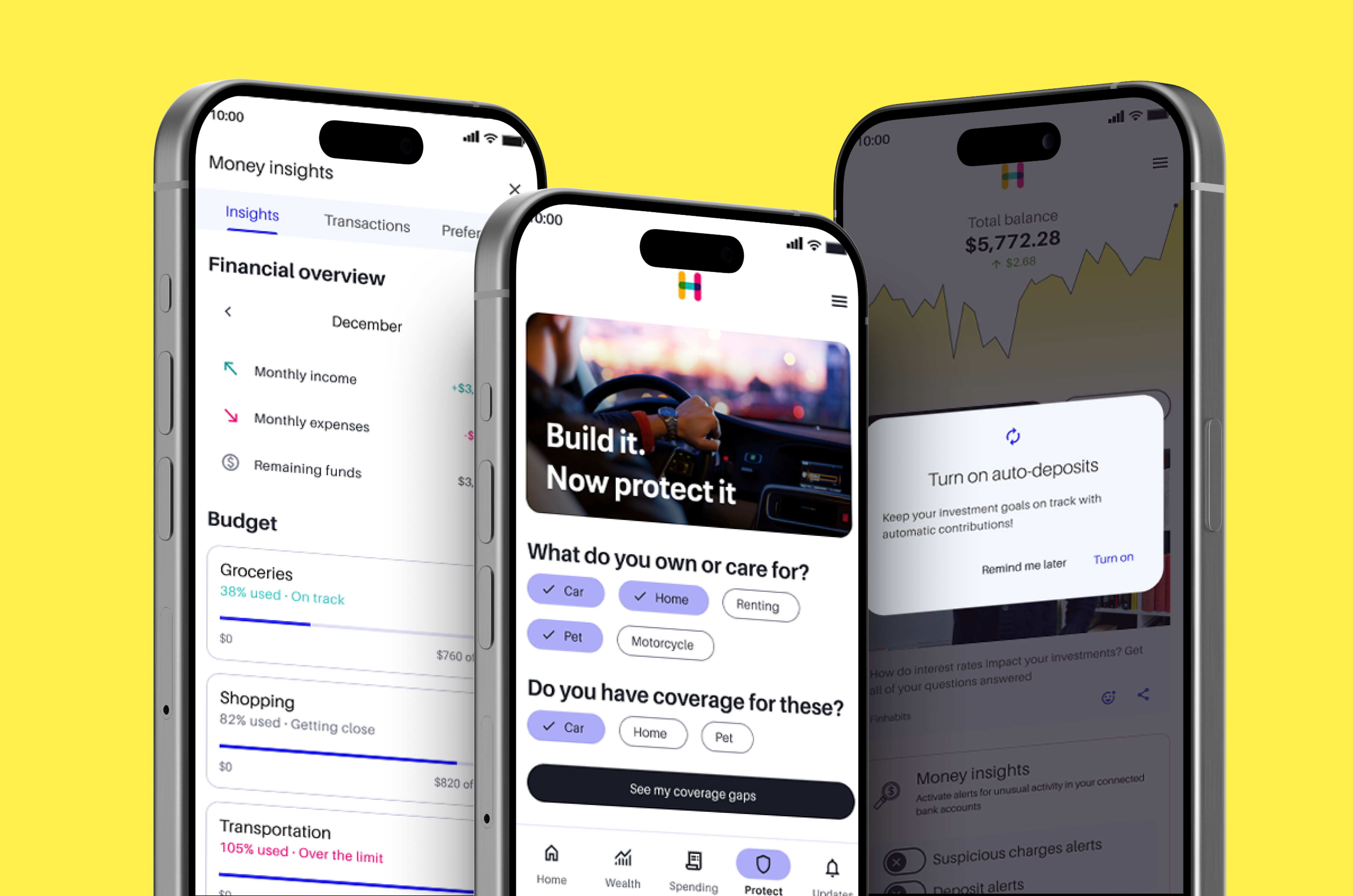 Finhabits app overview