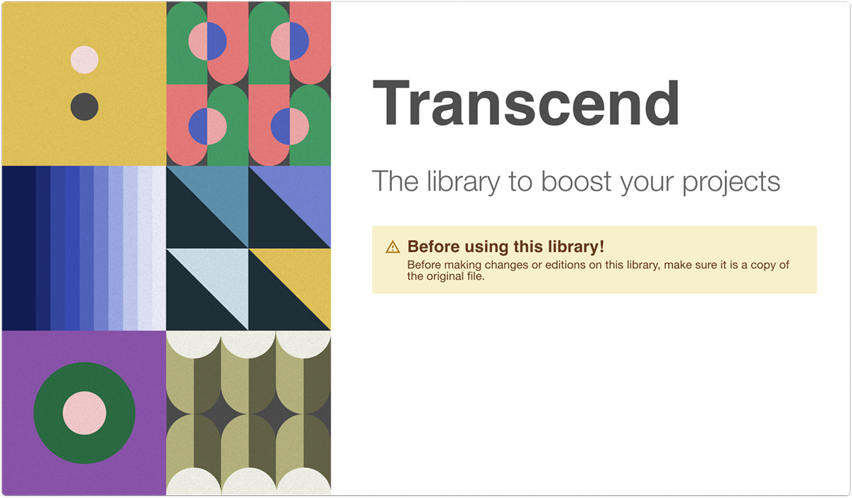 Transcend Design System overview